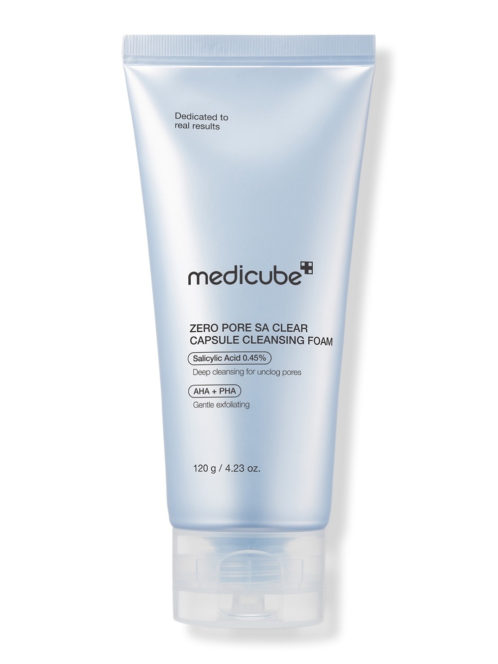Medicube Zero Pore SA Clear Capsule Cleansing Foam - Blue